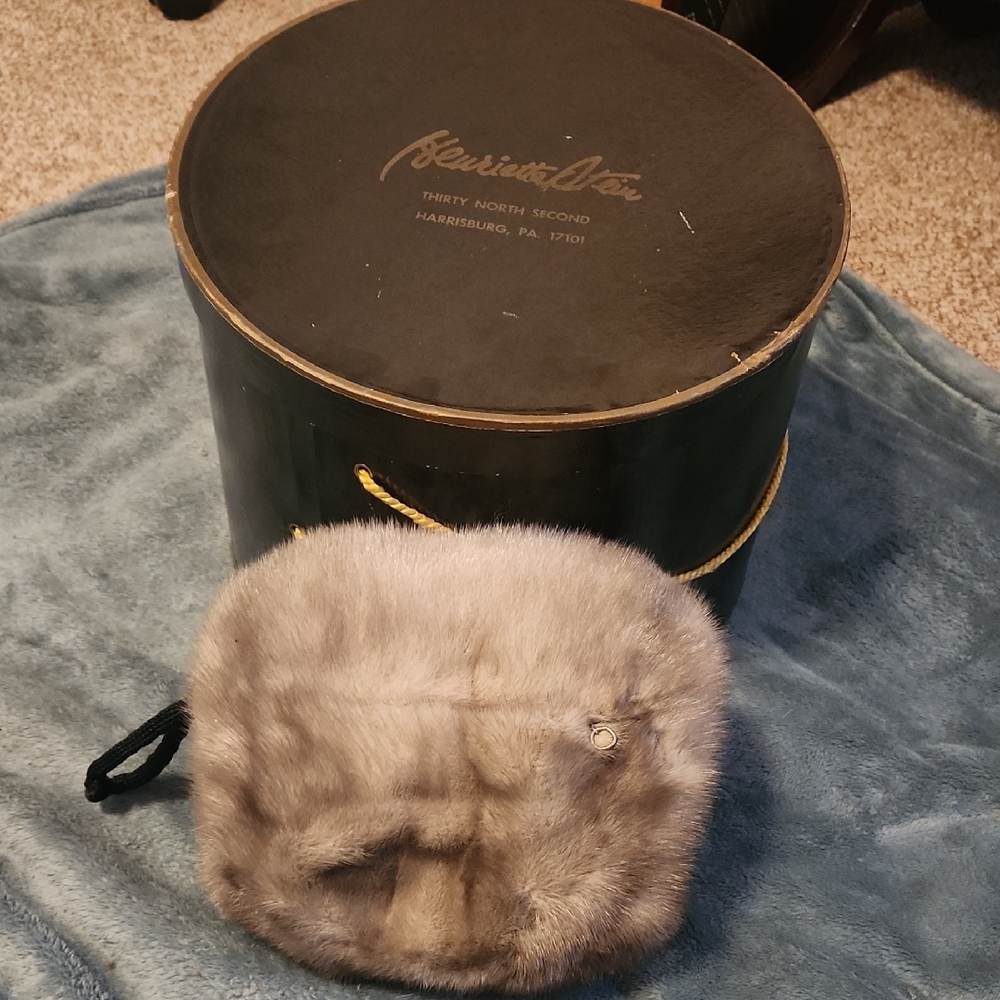 Vintage Fur Muff Handwarmer
